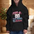 Kitten Back To School Girls Preschool Cat Lover Graphic Kid Hoodie Kitten Back To School Girls Preschool Cat Lover Graphic Kid Hoodie