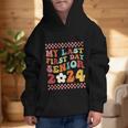 My Last First Day Senior 2024 Back To School Class Of 2024 Graphic Kid Hoodie My Last First Day Senior 2024 Back To School Class Of 2024 Graphic Kid Hoodie