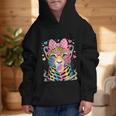 Leopard Glasses Blowing Bubble Gum Back To School Kids Graphic Kid Hoodie Leopard Glasses Blowing Bubble Gum Back To School Kids Graphic Kid Hoodie