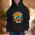 Let The 8th Grade Adventure Begin Back To School Graphic Kid Hoodie Let The 8th Grade Adventure Begin Back To School Graphic Kid Hoodie