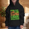 Level 2nd Grade Unlocked Game Pixel Kids Boy Back To School Graphic Kid Hoodie
