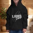 Lions Cheer Back To School Cheerleading Team Spirit Graphic Kid Hoodie