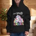 Little Miss Homeschool Back To School Girls Homeschool Graphic Kid Hoodie