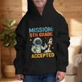 Mission Fifth 5th Grade Accepted Back To School Vintage Graphic Kid Hoodie Mission Fifth 5th Grade Accepted Back To School Vintage Graphic Kid Hoodie