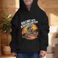 Motocross Back To School Dirt Bike Racing Into Kindergarten Graphic Kid Hoodie Motocross Back To School Dirt Bike Racing Into Kindergarten Graphic Kid Hoodie