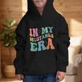 In My Mustangs Era Back To School Spirit Game Retro Groovy Graphic Kid Hoodie In My Mustangs Era Back To School Spirit Game Retro Groovy Graphic Kid Hoodie