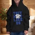 Not Like Bulldog Back To School Spirit B Graphic Kid Hoodie