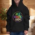 Preschool Crew Team Back To School First Day Of School Graphic Kid Hoodie Preschool Crew Team Back To School First Day Of School Graphic Kid Hoodie