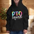Pto Squad Groovy Back To School Women Appreciation Graphic Kid Hoodie