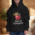 Queen Of Kindergarten Graduation Back To School Girl Graphic Kid Hoodie Queen Of Kindergarten Graduation Back To School Girl Graphic Kid Hoodie