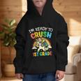 Ready For 1st Grade Unicorn First Day Back To School Student Graphic Kid Hoodie Ready For 1st Grade Unicorn First Day Back To School Student Graphic Kid Hoodie