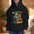 Ready For 4th Grade First Day Back To School Students Graphic Kid Hoodie
