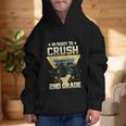 Ready To Crush 2nd Grade Monster Truck Boy Back To School Graphic Kid Hoodie Ready To Crush 2nd Grade Monster Truck Boy Back To School Graphic Kid Hoodie