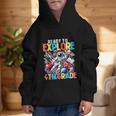 Ready To Explore 4th Grade Boys Astronaut Back To School Graphic Kid Hoodie Ready To Explore 4th Grade Boys Astronaut Back To School Graphic Kid Hoodie