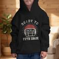 Ready To Tackle 5th Grade Back To School Football Graphic Kid Hoodie Ready To Tackle 5th Grade Back To School Football Graphic Kid Hoodie
