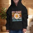 Retro 3rd Grade Daisy Colorful Back To School Third Grade Graphic Kid Hoodie Retro 3rd Grade Daisy Colorful Back To School Third Grade Graphic Kid Hoodie