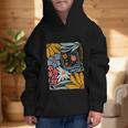 Retro Boho Flower Floral Back To School First Day Of School Graphic Kid Hoodie Retro Boho Flower Floral Back To School First Day Of School Graphic Kid Hoodie