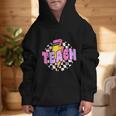 Retro Checkered Teach Pencil Lightning Back To School Graphic Kid Hoodie Retro Checkered Teach Pencil Lightning Back To School Graphic Kid Hoodie
