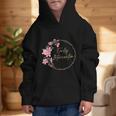 Retro Floral Early Intervention Specialist Back To School Graphic Kid Hoodie