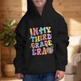 Retro Groovy In My Third Grade Era First Day Back To School Graphic Kid Hoodie Retro Groovy In My Third Grade Era First Day Back To School Graphic Kid Hoodie