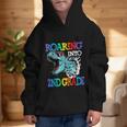 Roaring Into 2Nd Grade DinosaurRex Back To School Graphic Kid Hoodie Roaring Into 2Nd Grade DinosaurRex Back To School Graphic Kid Hoodie