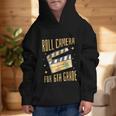 Roll Camera For 6th Grade Movie Lover Back To School Graphic Kid Hoodie Roll Camera For 6th Grade Movie Lover Back To School Graphic Kid Hoodie