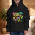 School Bus Driver Boho Floral Leopard Back To School Womens Graphic Kid Hoodie School Bus Driver Boho Floral Leopard Back To School Womens Graphic Kid Hoodie