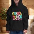 School Nurse Appreciation Day Coquette Bow Back To School Graphic Kid Hoodie School Nurse Appreciation Day Coquette Bow Back To School Graphic Kid Hoodie