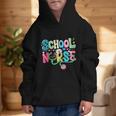 School Nurse Colorful Costume Back To School Nursing Job Graphic Kid Hoodie