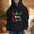 School Nurse Rock Back To School -Funny Nurses School Graphic Kid Hoodie School Nurse Rock Back To School -Funny Nurses School Graphic Kid Hoodie