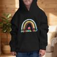 School SLP Rainbow Pencil Back To School Appreciation Graphic Kid Hoodie School SLP Rainbow Pencil Back To School Appreciation Graphic Kid Hoodie