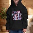 In My Second 2nd Grade Era Groovy Back To School Students Graphic Kid Hoodie In My Second 2nd Grade Era Groovy Back To School Students Graphic Kid Hoodie