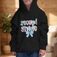 Second Grade Coquette Bow Pencil First Day Back To School Graphic Kid Hoodie Second Grade Coquette Bow Pencil First Day Back To School Graphic Kid Hoodie