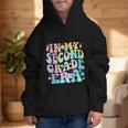 In My Second Grade Era Girl Tie Dye 2nd Grade Back To School Graphic Kid Hoodie