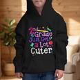 Second Grade Just Got Cuter Cute 2nd Grade Back To School Graphic Kid Hoodie Second Grade Just Got Cuter Cute 2nd Grade Back To School Graphic Kid Hoodie