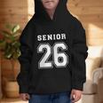 Senior 26 Class Of 2026 Front Back Grad Back To School Graphic Kid Hoodie Senior 26 Class Of 2026 Front Back Grad Back To School Graphic Kid Hoodie