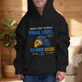 Senior Class Of 2026 Back To School Gamer Senior 2026 Graphic Kid Hoodie
