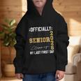 Senior Class Of 2026 Back To School Last First Day Of School Graphic Kid Hoodie Senior Class Of 2026 Back To School Last First Day Of School Graphic Kid Hoodie