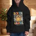 Sixth Grade Dream Team Smile Retro Back To School 6th Grade Graphic Kid Hoodie