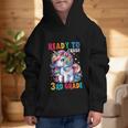 Student Unicorn Ready Back To School Crush 3rd Grade Girls Graphic Kid Hoodie Student Unicorn Ready Back To School Crush 3rd Grade Girls Graphic Kid Hoodie