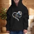 Tie Dye Heart School Secretary Life Tee Cute Back To School Graphic Kid Hoodie