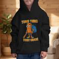 Tung Tung Sahur First Grade Italian Brainrot Back To School Graphic Kid Hoodie