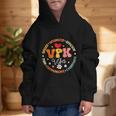VPK Vibes First Day Of Back To School Appreciation Week Graphic Kid Hoodie VPK Vibes First Day Of Back To School Appreciation Week Graphic Kid Hoodie