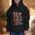 Welcome Back To School Lunch Lady Leopard On First Day Of School Graphic Kid Hoodie Welcome Back To School Lunch Lady Leopard On First Day Of School Graphic Kid Hoodie