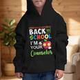 Welcome Back To School Students I'm Your Counselor Proud Graphic Kid Hoodie Welcome Back To School Students I'm Your Counselor Proud Graphic Kid Hoodie
