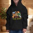 Wild About First Grade Safari Jungle Animals Back To School Graphic Kid Hoodie Wild About First Grade Safari Jungle Animals Back To School Graphic Kid Hoodie