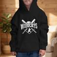 Wildcats Baseball Back To School Spirit Graphic Kid Hoodie Wildcats Baseball Back To School Spirit Graphic Kid Hoodie