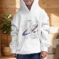 Back To School To Kindergarten And Beyond Astronaut In Space Premium Tri-Blend Graphic Kid Hoodie
