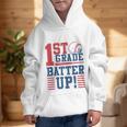 Baseball 1st Grade Back To School 1st Grade Batter Up Graphic Kid Hoodie Baseball 1st Grade Back To School 1st Grade Batter Up Graphic Kid Hoodie