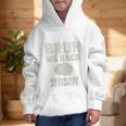 Bruh We Back Brain Red Activated Back To School Performance Graphic Kid Hoodie